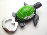 4.25" Green Turtle Opener Magnet