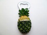 4" Green Pineapple Opener Magnet