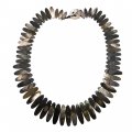 Large 15mm Black MOP Necklace