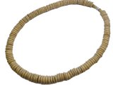10mm Large Coconut Beads 18" Necklace / Chocker