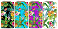 Assorted Tropical Flower Printed Wallet