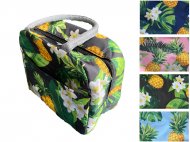 Assorted Color Hawaii Pineapple Lunch Bag w/ Insulation & Zipper