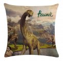 Hawaii Dinosaur Print Cushion Pillow Case 18"x18"(45cm)