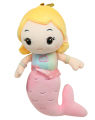 25cm-10" Mermaid Stuffed Plush Toy, 48/Box, MOQ-6