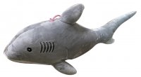 30cm-12" Grey Stuffed Shark, 20/Box, MOQ-4