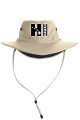 "Hawaii" Island Map Embroidered Khaki Dry Fit Travel Ranger Hat