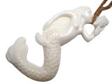 Buffalo Bone Mermaid w/ Adjustable Hemp Cord