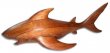 Special Order-12"/30cm Wood Craved Shark, 18pcs/cs