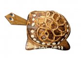 2" Nodding Head "Hawaii" Wood Carved Turtle