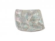 Abalone Shell Inlay Resin Square Sauce Plate