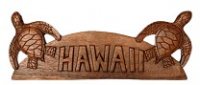 Hawaii Turtle Wood Sign