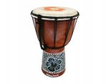 Special Order-25cm Hawaii Hibiscus Wood Drum Light Brown