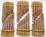 "Maui" Assorted Bamboo Pan Flute Hand Painted