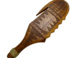 50cm Wood Carved Hawaiian Style War Club Weapon