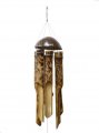 40cm Hawaii Turtle Coconut Bamboo Wind Chime, 16pcs/case