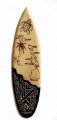 Special Order-50cm WoodCarved & Wood Burned "Hawaii" Surfboard