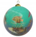 Hand Painted Hawaii Sea Life Christmas Ornament