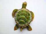 4.5" Crystal Turtle Jewelry Box