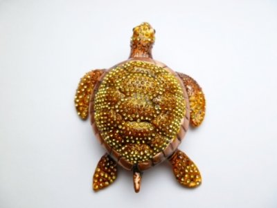 2.5" Turtle Jewelry Box