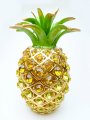 5" Yellow/White Pineapple Jewelry Box
