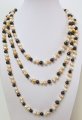 32" Multi-Color 7-8mm Round Fresh Water Pearl Necklace