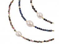 11-Pearl on Stone Beads