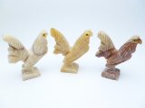 1.5'' Assorted Rooster Stone Carving Figurines