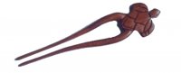 Wood Craved Turtle Hairpin, MOQ-12pcs
