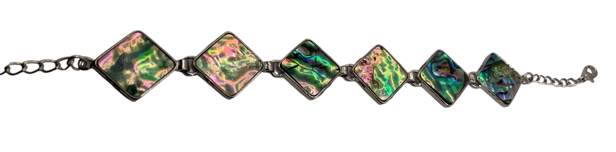 DCI-Diamond Shape Abalone Shell Bracelets