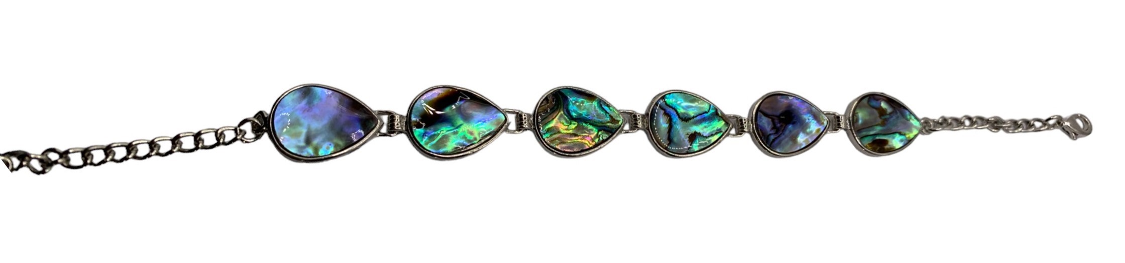 DCI-Teardrop Shape Abalone Shell Bracelet