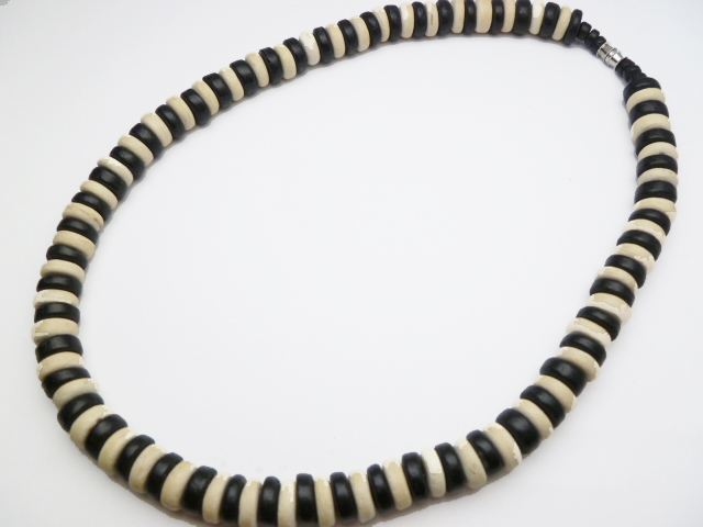 10mm Large Coconut Beads 18" Necklace / Chocker