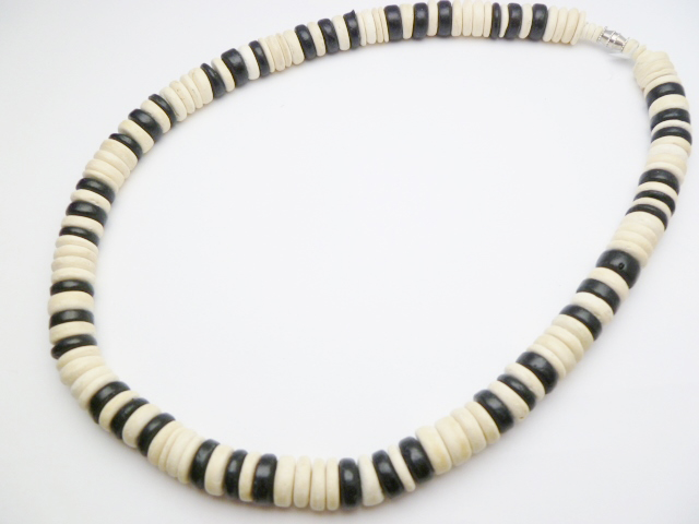 10mm Large Coconut Beads 18" Necklace / Chocker