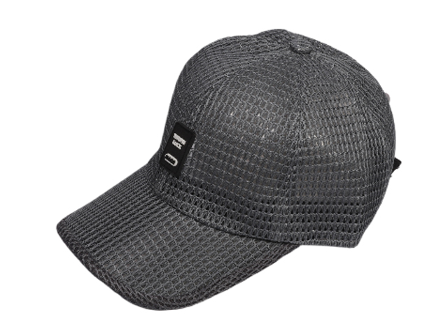 "TUTUPAI LUCK, MADE" Grey w/ Grey Trim Mesh Cap, MOQ-6/pk