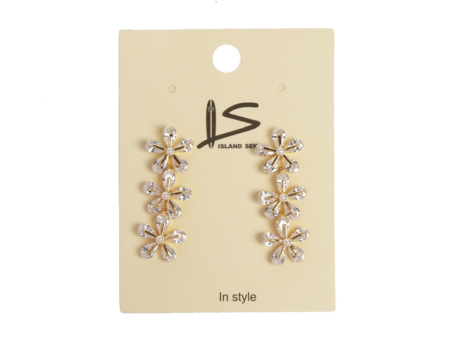 14-Crystal & Gold Tone - 33011