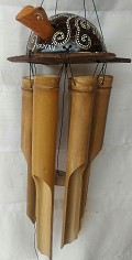 Special Order-40cm Hawaii Nodding Head Turtle Bamboo Windchime 1