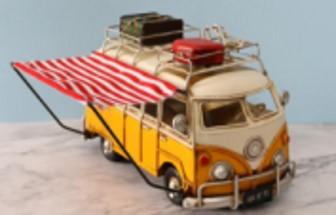 Special Order-Vintage Volkswagen Camper Van Collectable Model