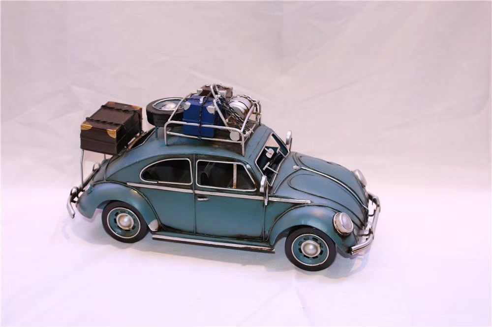 Special Order-Vintage Blue Beetle Collectable Model Car - Click Image to Close