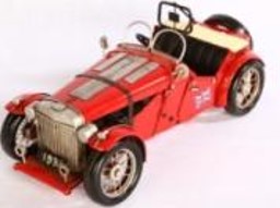 Special Order-Vintage Red Convertible Collectable Model Car - Click Image to Close