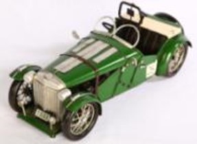 Special Order-Vintage Green Convertible Collectable Model Car - Click Image to Close