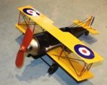 Special Order-Vintage Curtiss Jenny Style Model Biplane Propelle - Click Image to Close