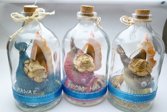 3-Sea Shell Bottle