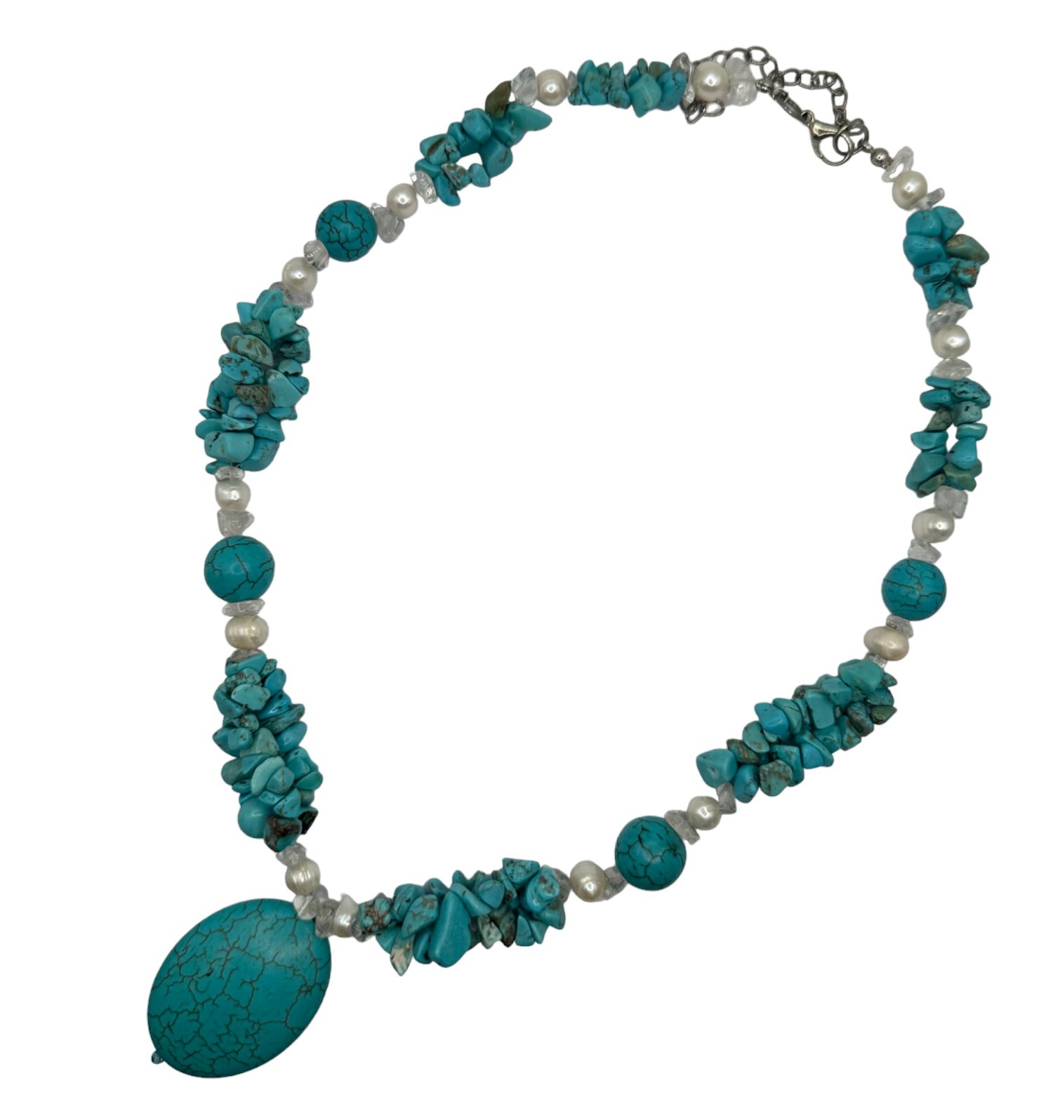 Turquoise Necklace 18"