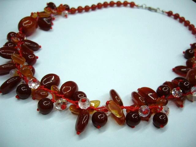 Semi-Precious Stone 18" Necklace