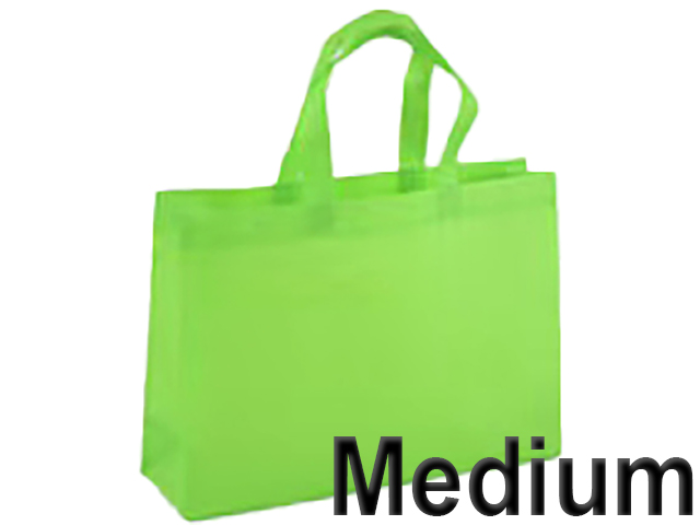 MED Lime Reusable Bag 30x40x10cm-11.81x15.75x3.39", 200pcs/cs