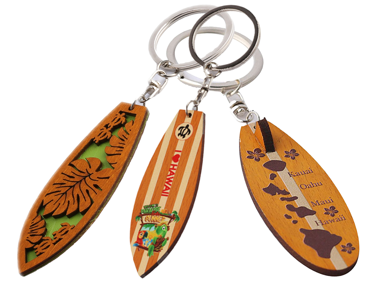 2-New Style Surfboard Keychain