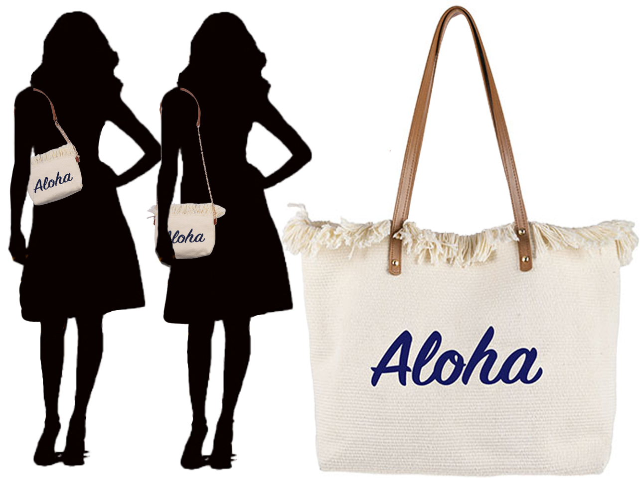 13-Aloha Fringe Top Bag - 32051