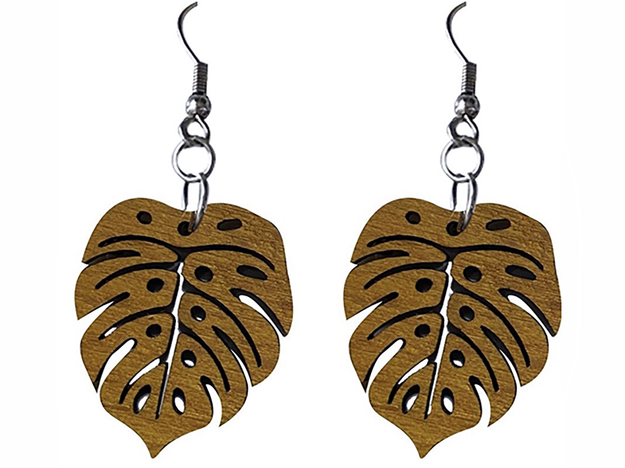 09-Hawaiian Wood Earring