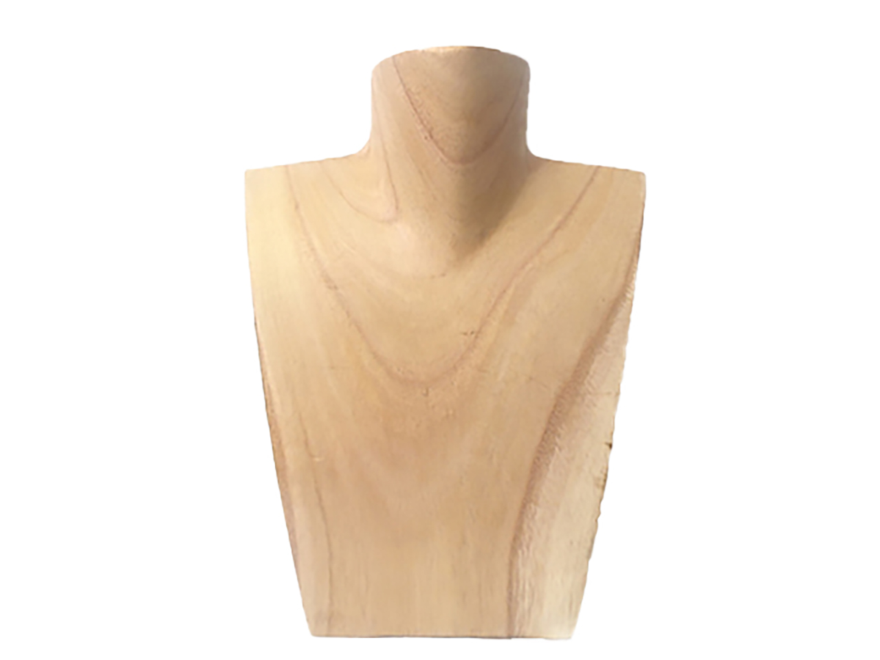 06-Wood Neck Stand Display