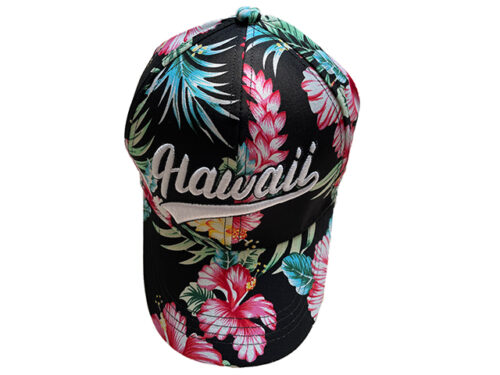 03-Floral Baseball Cap