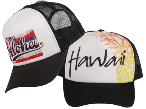 06-Color Printed Mesh Cap